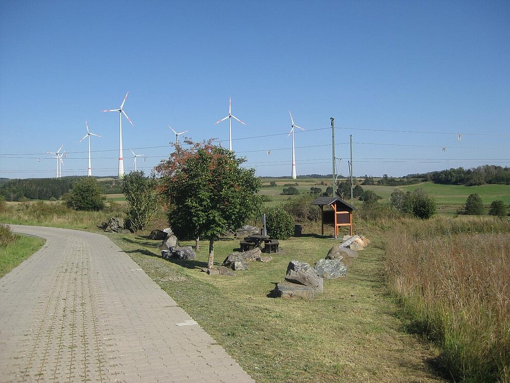 Gesteinsplatz Feilitzsch